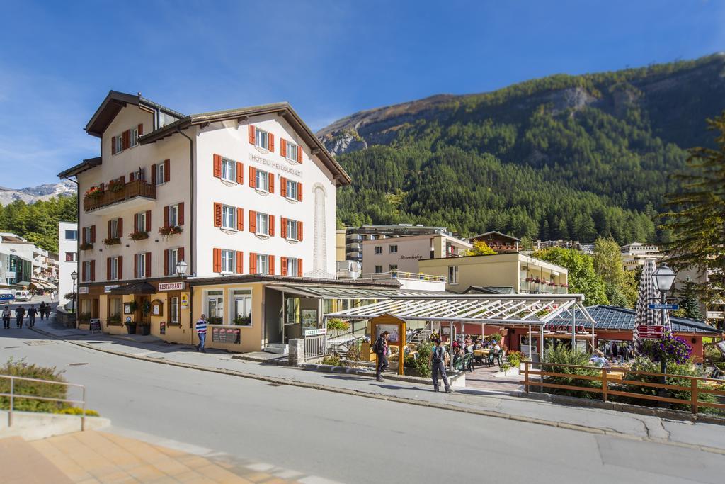 Hotel Heilquelle-Leukerbad-Therme Dış mekan fotoğraf