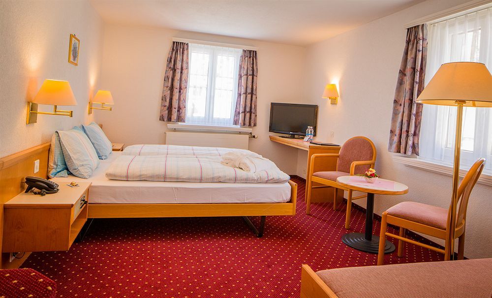 Hotel Heilquelle-Leukerbad-Therme Dış mekan fotoğraf