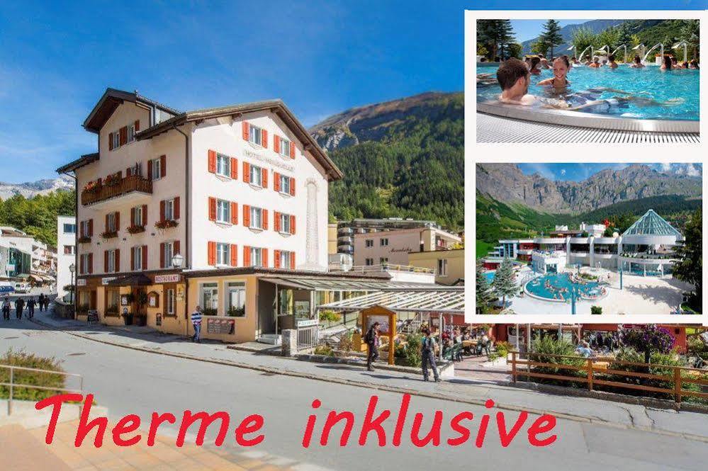 Hotel Heilquelle-Leukerbad-Therme Dış mekan fotoğraf